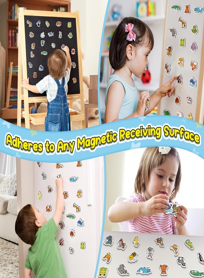 Broytain 40 Animal Fridge Magnets for Toddlers,Animal Foam Refrigerator Magnets Toys for Kids Whiteboard,Learning Games,Educational Toys,Preschool Kindergarten Learning Activities Homeschool - Image 5